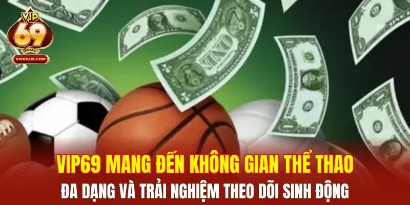 VIP69 mang đến không gian thể thao đa dạng và trải nghiệm theo dõi sinh động