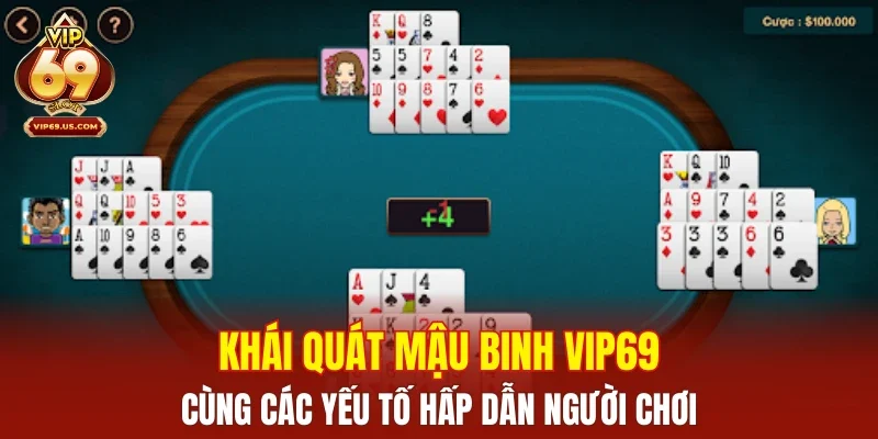Khái quát Mậu Binh VIP69 cùng các yếu tố hấp dẫn người chơi